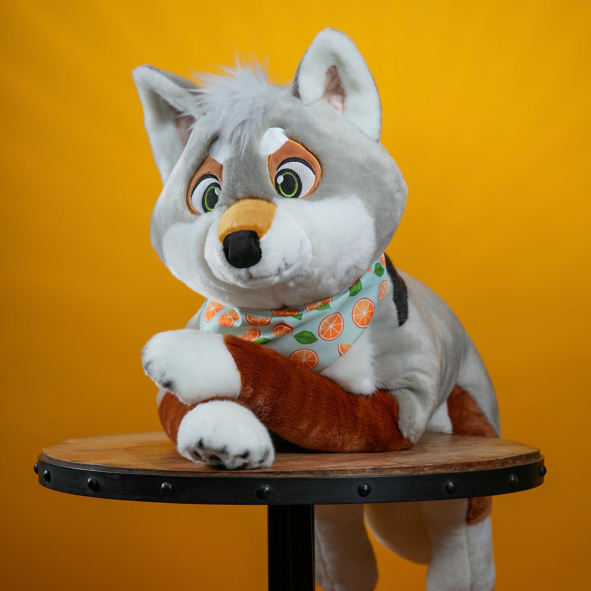 Dusty Coyote Plush - STUFFED VERSION
