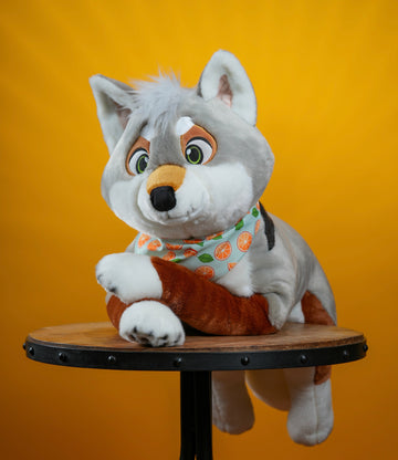 Dusty Coyote Plush - STUFFED VERSION